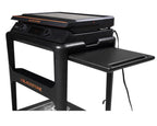 Electric Griddle Grill  Flat Top Hibachi Barbecue BBQ Outdoor Indoor Stand Cart