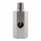 Oil Pressure Sensor Tee 1/8''NPT to Adapter Fitting Turbo Supply Feed Line Gauge