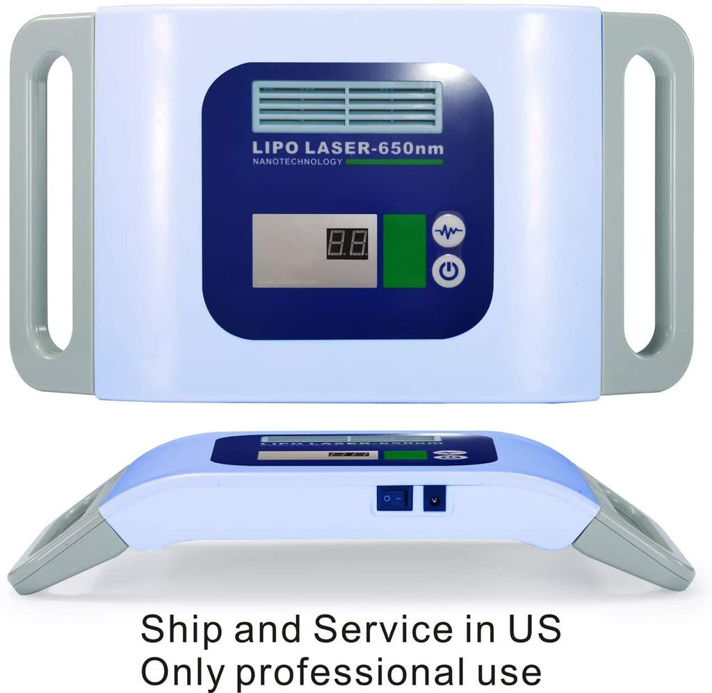 Dermapeel Home Laser Lipo Professional Machine Belt Fat Cell Reduction Cavitation Liposuction Loss Women & Men Detox Lose Inches Slimming Cellulite Fat Removal Burner Light Body Shaping Weight Loss