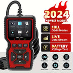 OBD2 Scanner Live Data Professional Mechanic OBDII Diagnostic Code Reader Tool For Check Engine Light