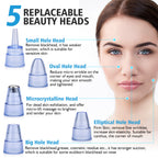 Multi-Functional Blackhead Remover Vacuum Tool For Pore Cleansing And Acne Treatment