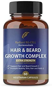 T.A. Sciences | TA-65 Supplement | 1x90 Capsules | 250 U | Free Extra Strength Hair & Beard Growth Complex