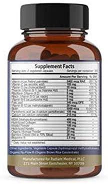 T.A. Sciences | TA-65 Supplement | 1x90 Capsules | 250 U | Free Extra Strength Hair & Beard Growth Complex