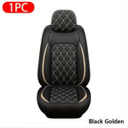 Upgrade Your Vehicle with 1pc of Luxury Car Seat Cover - Premium Faux Leather Car Seat Cushion Cover for Front &amp; Rear Seats!