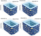 LTING Paddling Pool for Kids,Wireless Automatic Inflatable Swimming Pool Outdoor PVC Pool Baby Children Home Swimming Pool