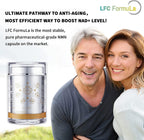 LFC FormuLa NMN Supplement 350mg Serving , High Purity Nicotinamide Mononucleotide Direct NAD+ Supplement, Including Pterostilbene 250mg Better Than Resveratrol