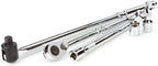 TEKTON 1/2 Inch Drive 6-Point Socket and Ratchet Set, 52-Piece (10-32 mm) | SKT25201