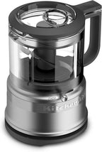 KitchenAid KFC3516CU 3.5 Cup Food Chopper, Contour Silver