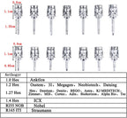 Implant Repair Tool Kit Torque Wrench System with 12pcs Screwdrivers