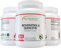 NutraBulk Resveratrol 250mg / Quercetin 120mg Capusules 1000 Count