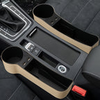 1PC Car StoraBox, Car Seat Gap Organizer Car Seat Clip Slot StoraBox Dual USB Charger Multifunctional Water Cup Holder StoraBox