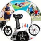 120W Wireless Rechargeable Air Compressor: Portable &amp; Automatic Tire Inflator For Your Car!