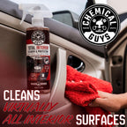 Chemical Guys SPI22516 Total Interior Cleaner &amp; Protectant (Safe on Dash, Leather, Vinyl, Plastics, Trim, Glass, Fabric &amp; More), 16 fl oz (Black Cherry Scent)