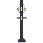 Camelot Satin Nickel Electronic Door Lock Deadbolt with Accent Door Lever