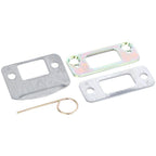 Camelot Satin Nickel Electronic Door Lock Deadbolt with Accent Door Lever