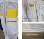 Oz Armour Beekeeping Suit Ventilated Super Cool Air Mesh with Fencing & Round Brim Hat (Extra Large)