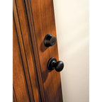 Cove Venetian Bronze Exterior Entry Door Knob and Single Cylinder Deadbolt Combo Pack
