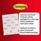 Command Wall Hooks Bundle - Command Small Wire Toggle Hooks 16 Hooks with Large Utility Hooks 7 Hooks, Command Strips Included