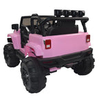 Ktaxon Safe Remote Control 12V Battery Operated Kids Ride On Car Pink