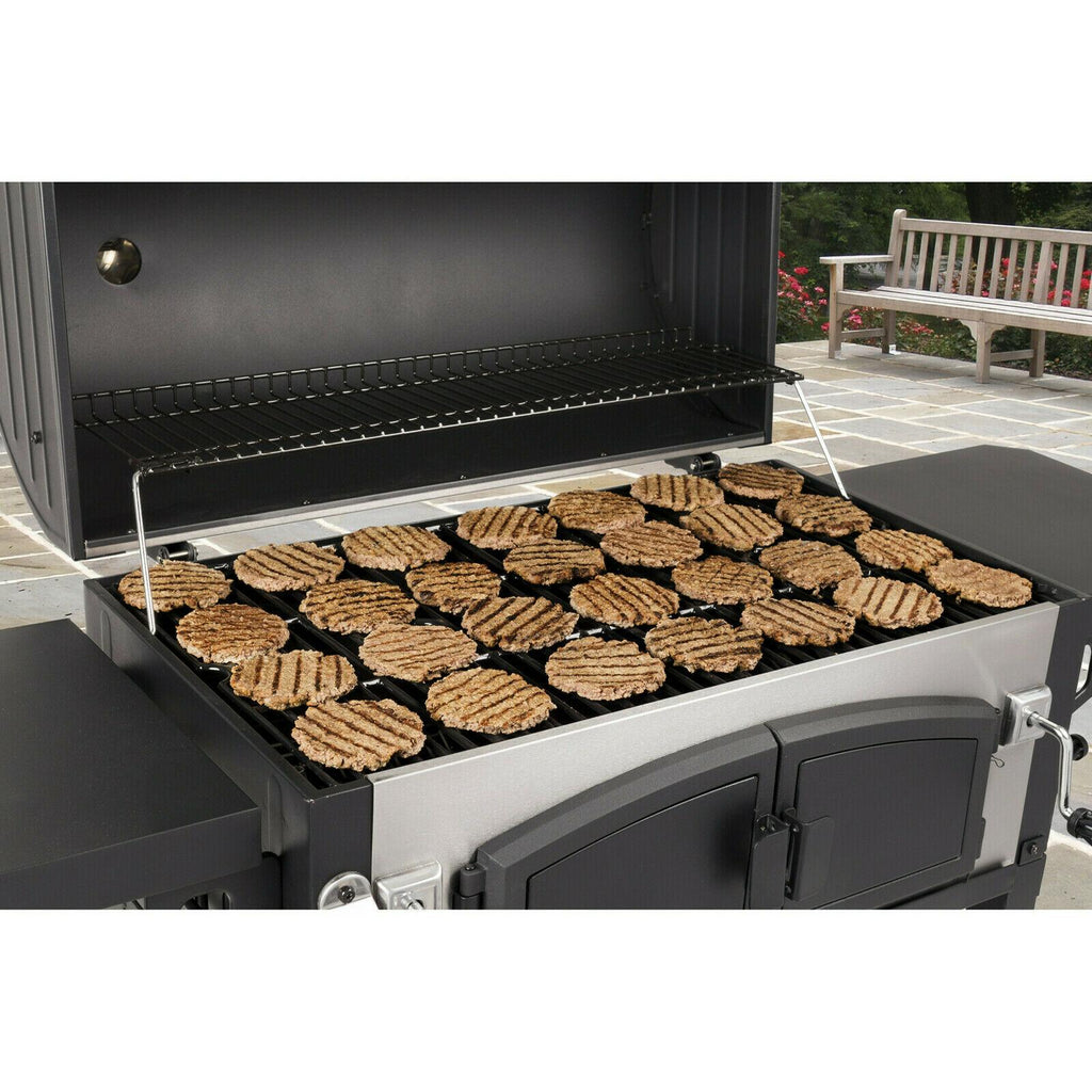 Charcoal Grill Premium Dual Chamber 816 sq.in. of CooArea  Steel
