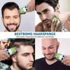 Trimmer Mens Machine 2 Speed Bestbomg 8 Combs Guides Rechargeable Battery