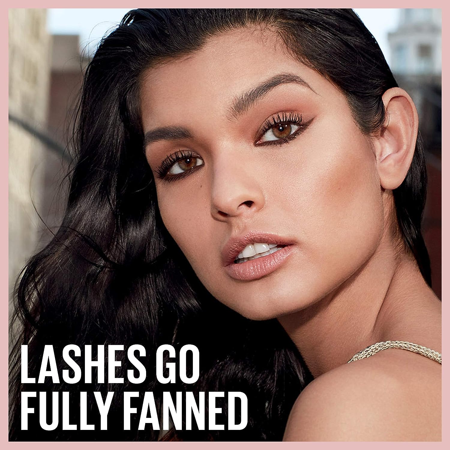 Maybelline New York Lash Sensational Waterproof Mascara, Lengthening and Volumizing for a Full Fan Effect,Very Black, 1 Count