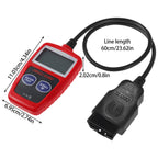 Car Fault Code Reader I/M Readiness Accurate Engine Diagnostic Scanner OBD2 Scanner Read And Erase Fault Code View Freeze Data CAN Diagnostic Tool