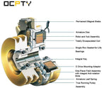 OCPTY Electric Power Take Off Clutch Electric PTO Clutch 388740 Quality Upgraded Aftermarket Fit for Grasshopper, for Woods, for Warner, for Stens