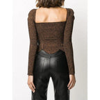 skinny knitted sweater