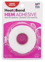 BodyGlide For Her Anti Chafe Balm, 0.8oz &amp; HeatnBond Hem Iron-On Adhesive, Super Weight, 3/4 Inch x 8 Yards, White