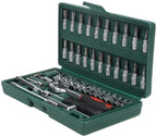 DIY Screwdriver Set Hand Tools Hot Professional 46pcs Spanner Socket Set 1/4 inch Screwdriver Ratchet Wrench Set Kit Car Repair Tools Combination Hand Tool Set Tool Kit