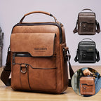 Crossbody Bag Women's Shoulder Bag  Leather Vertical Hand Business Women's Casual Leather Bag Satchel Bag For Women