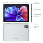 Tablet 10.1 Inch Android 12 Tablet, 2GB RAM 32GB ROM, 5000mAh Battery Quad Core IPS HD Touch Screen Tablets