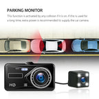 Dash Cam Front And Rear Camera CAR DVR Car Video Recorder Vehicle Black Box FULL HD 1080P Night Vision Driver Recorder