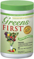 Greens First Nutrient Rich-Antioxidant SuperFood, 9.95 Ounces, Case (12 Pack)
