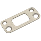 PrestiSatin Nickel Single Cylinder Round Deadbolt Featuring SmartKey Security