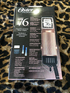 OSTER CLASSIC 76 Hair Clippers LIMITED EDITION ROSE GOLD & 000 Blade  Barber