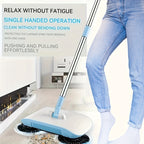 Upgraded Household Broom, Upgraded Hand Push Broom Dustpan Set, Small Portable Broom, Clean Dust Pet Hair, Hand Push Mop Cleaner