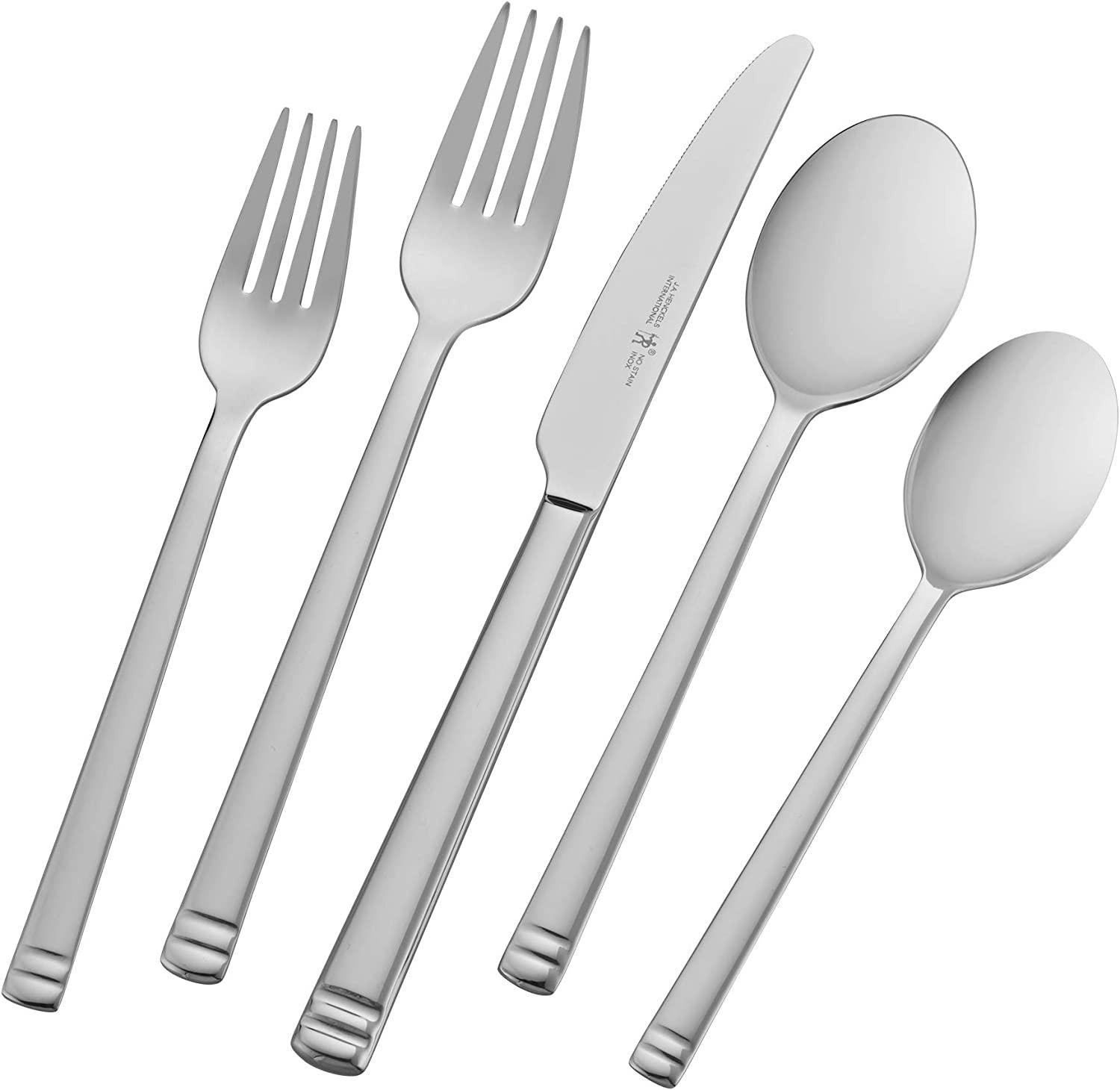 HENCKELS Valencia Flatware Set, 20-pc, Stainless Steel