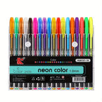 8/24/36/48/60/100pcsGelmushta Gel Pens Unique Colors (No Duplicates) Set For Adult Coloring Books Drawing With Case