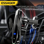 Essager Qi 15W Wireless Charger Car Phone Holder In Car Air Vent Mount For  14 13 12 X Pro Max Xiaomi Fast Charging Car Accessories, Office Accessories, School Supplies, Perfect Gift For Christmas Birthday