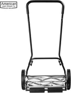 American Lawn Mower Company 1815-18 18-Inch 5-Blade Push Reel Lawn Mower, 18-Inch, 5-Blade, Black