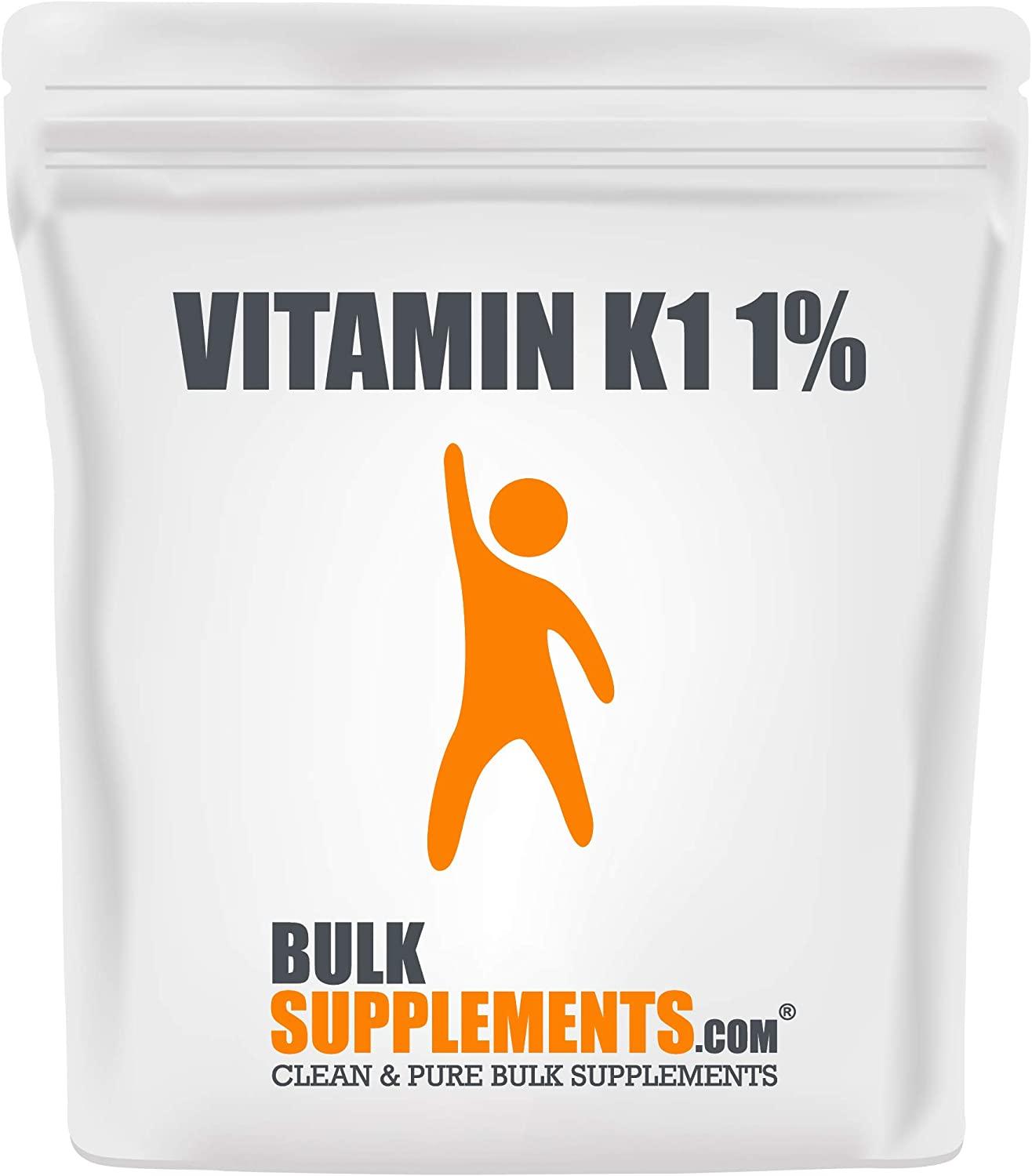 BulkSupplements.com Vitamin K1 (1%) Powder (5 Kilograms - 11 lbs)