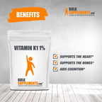 BulkSupplements.com Vitamin K1 (1%) Powder (5 Kilograms - 11 lbs)