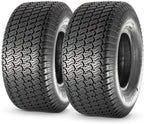 MaxAuto 18X7.50-8 18x7.5x8 Turf Saver Lawn Mower Tire 4PR, Set of 2