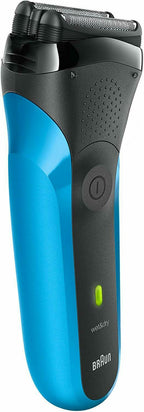 Low Price Braun Series 3 310s Rechargeable Wet&Dry Electric Shaver, Blue
