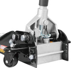 Torin T83505W Blackjack Hydraulic Low Profile Steel Racing Floor Jack with Single Piston  Lift Pump, 3 Ton (6,000 lb) Capacity, Black