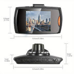 Full HD 1080P Car DVR Recorder With 140° Wide Angle View - Capture Every Moment While You Drive!