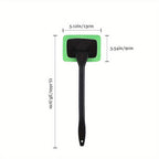 Car Glass Plastic Cleaning Brush With A Replacement Detachable Brush Head