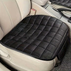 1pc Car Seat Cushion, Non-Slip Rubber Bottom With StoraPouch, Premium Comfort Memory Foam, Driver Seat Back Seat Cushion, Car Seat Pad Universal